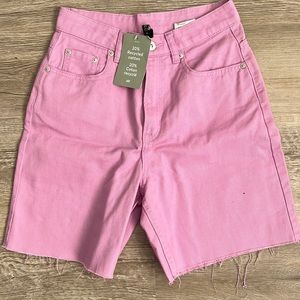 NWT pink H&M divided shorts